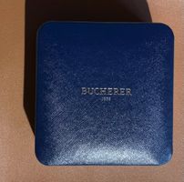 Boîte Bucherer bleue élégante - très bon état, vide.