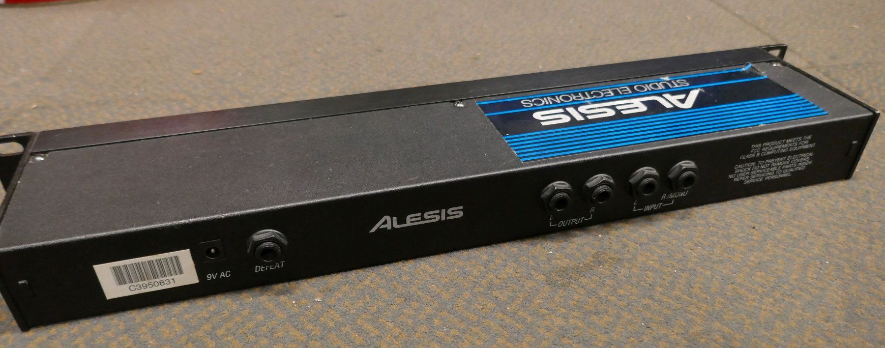 Alesis Musikinstrumente: Alesis MicroVerb 3 Hallgerät – Gebraucht aus Wenslingen von FairlightCMI 4