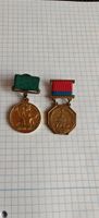 ​2x UdSSR Medaillen VSCHW & WDNCH Ukraine 1950-1970er Sowjet