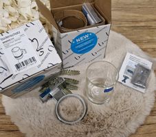 2x NEU & OVP: Ocean Bad-Set, Zahnputzbecher + Halter