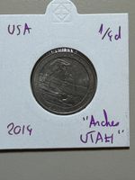 USA - 25 cents - 2014 Utah 