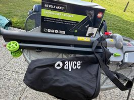 Souffleur Aspirateur à batterie Ayce | 40 V | 5 Ah