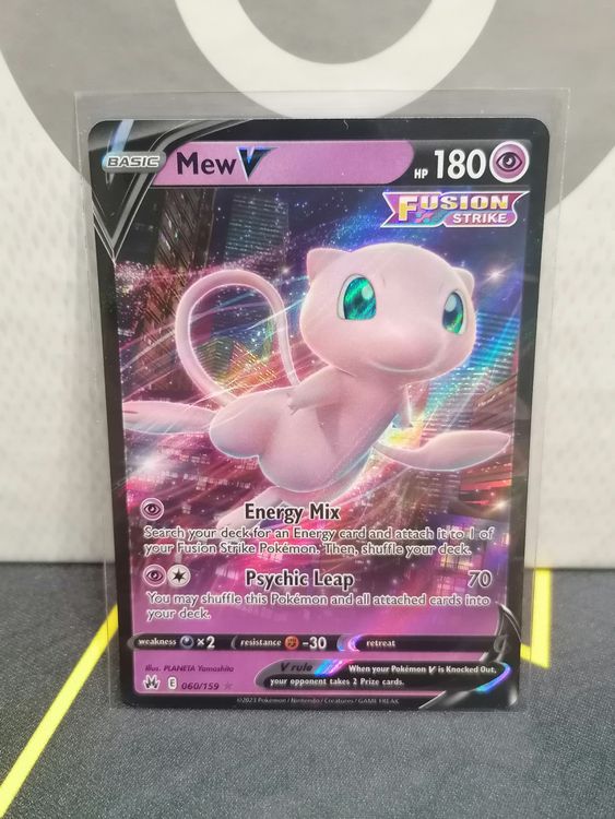 MEW V 060/159 CROWN ZENITH POKEMON KARTE Kaufen auf Ricardo