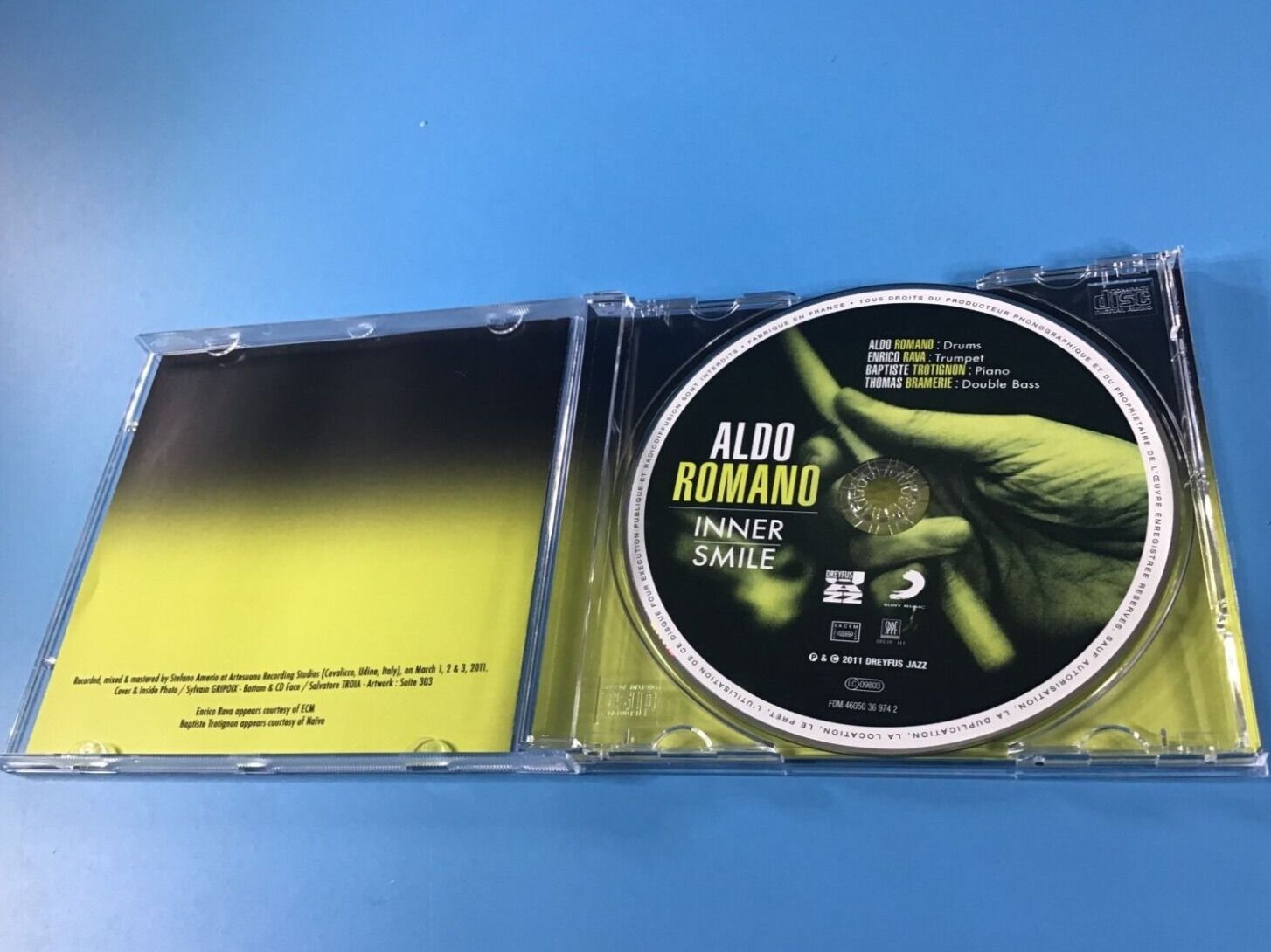 CDs: Aldo Romano - Inner Smile                 ©2011 Dreyfus Jazz – Gebraucht aus St. Gallen von elk2021 1