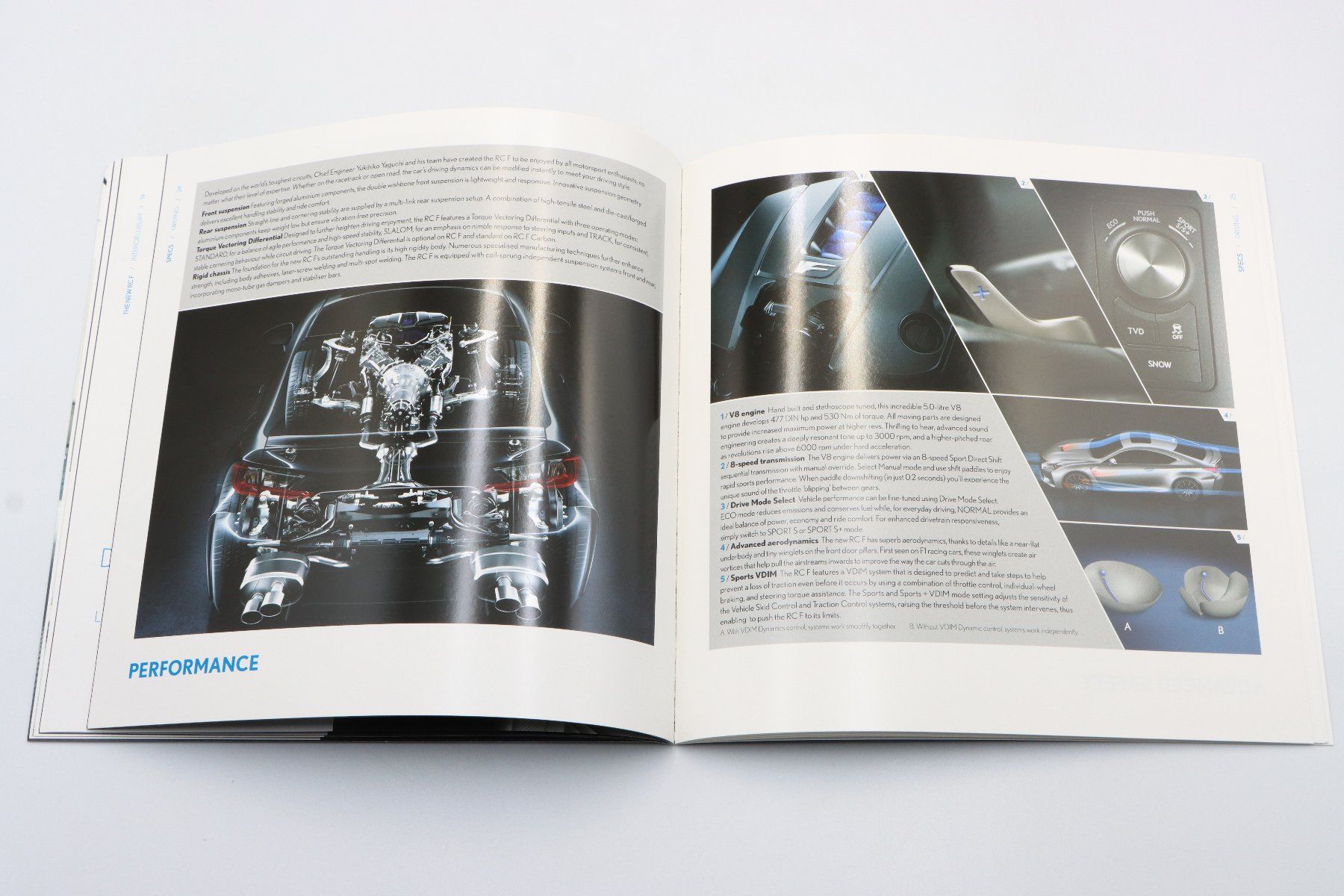 Lexus Documents: Lexus RC F 2014 Prospekt – D'occasion à Bühl b.Aarberg par Collectorpassions 7