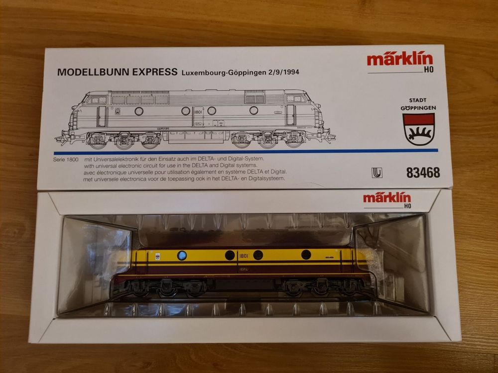 Märklin H0 - 83468 - Diesel locomotive - type 18 - CFL