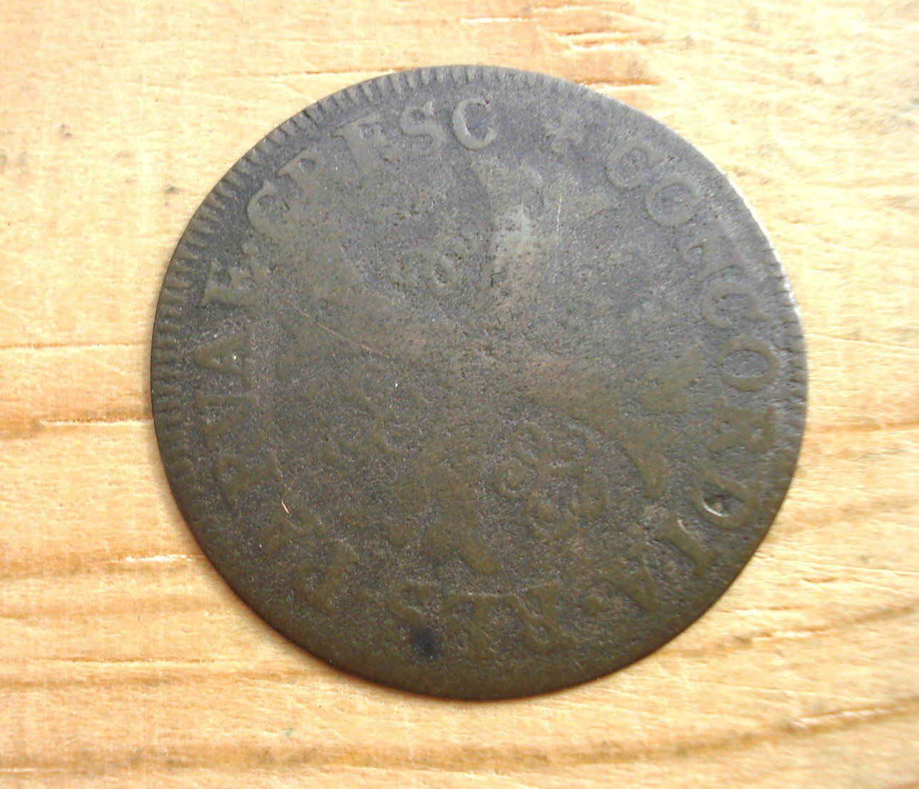 Alle Münzen: (D3) Luzern Halbbatzen 1713 – Gebraucht aus Erlach von Net-Coins 1