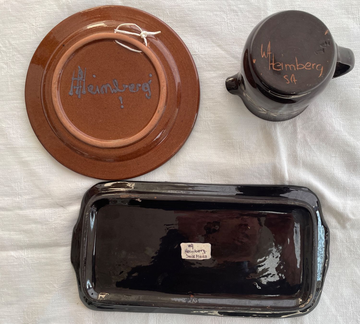 Set di piatti: Heimberg - Bauernmalerei Set – Usato da Kleinlützel venduto da Schatzkiste_Laufen 1