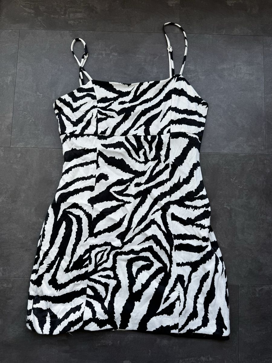 Zara Vestiti: Zebra Print Mini Dress - Y2k – Nuovo (secondo la descrizione) da Zürich venduto da forestF4iry