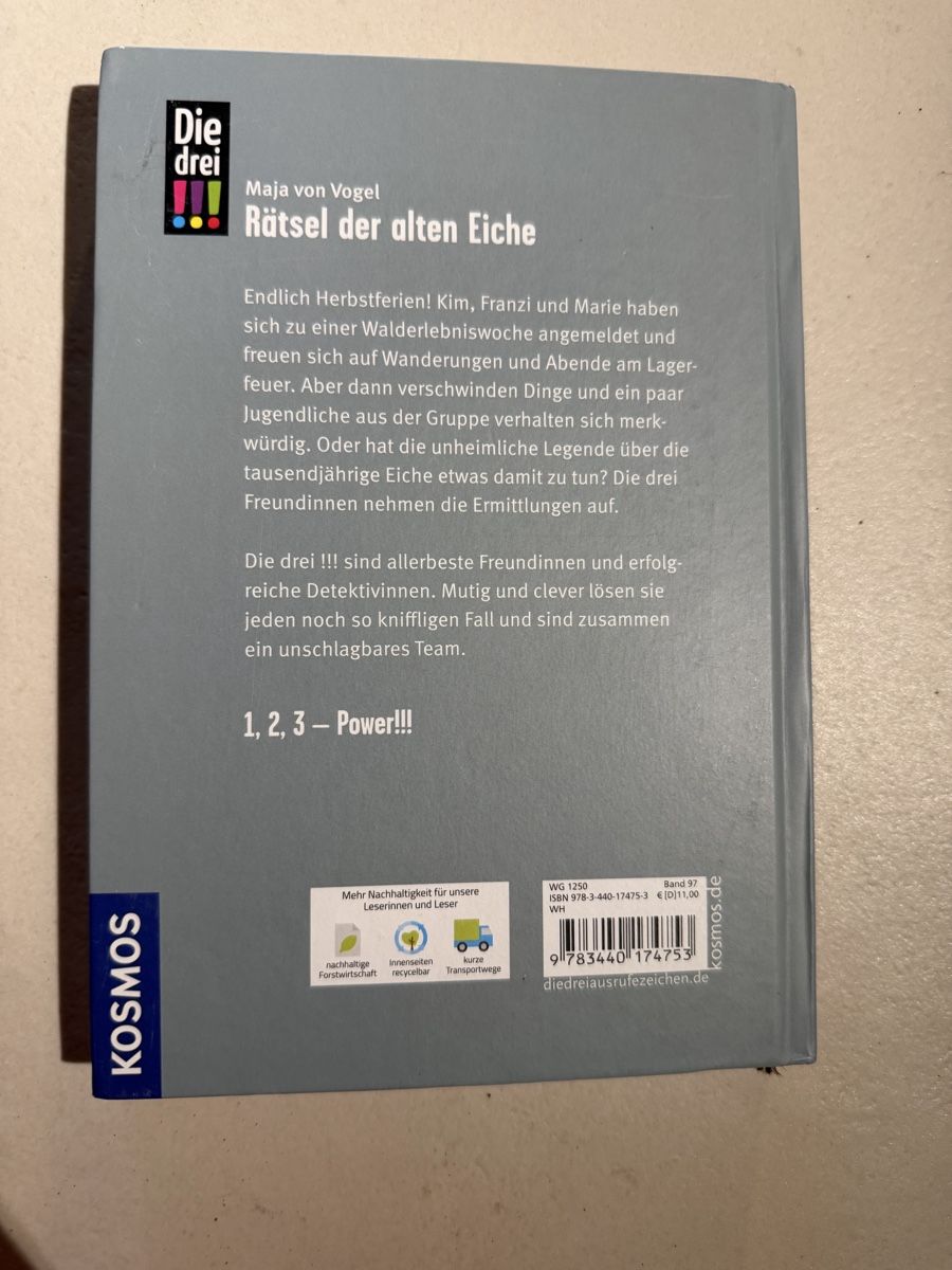 Libri: Die drei Ausrufezeichen Buch  – Nuovo (secondo la descrizione) da Effretikon venduto da ecnad 2