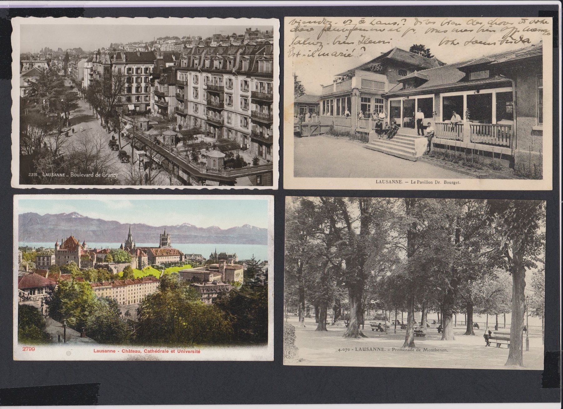 Cartoline postali: Lausanne  VD   :   25 alte Ansichtskarten – Usato da Vitznau venduto da Ropaku 4