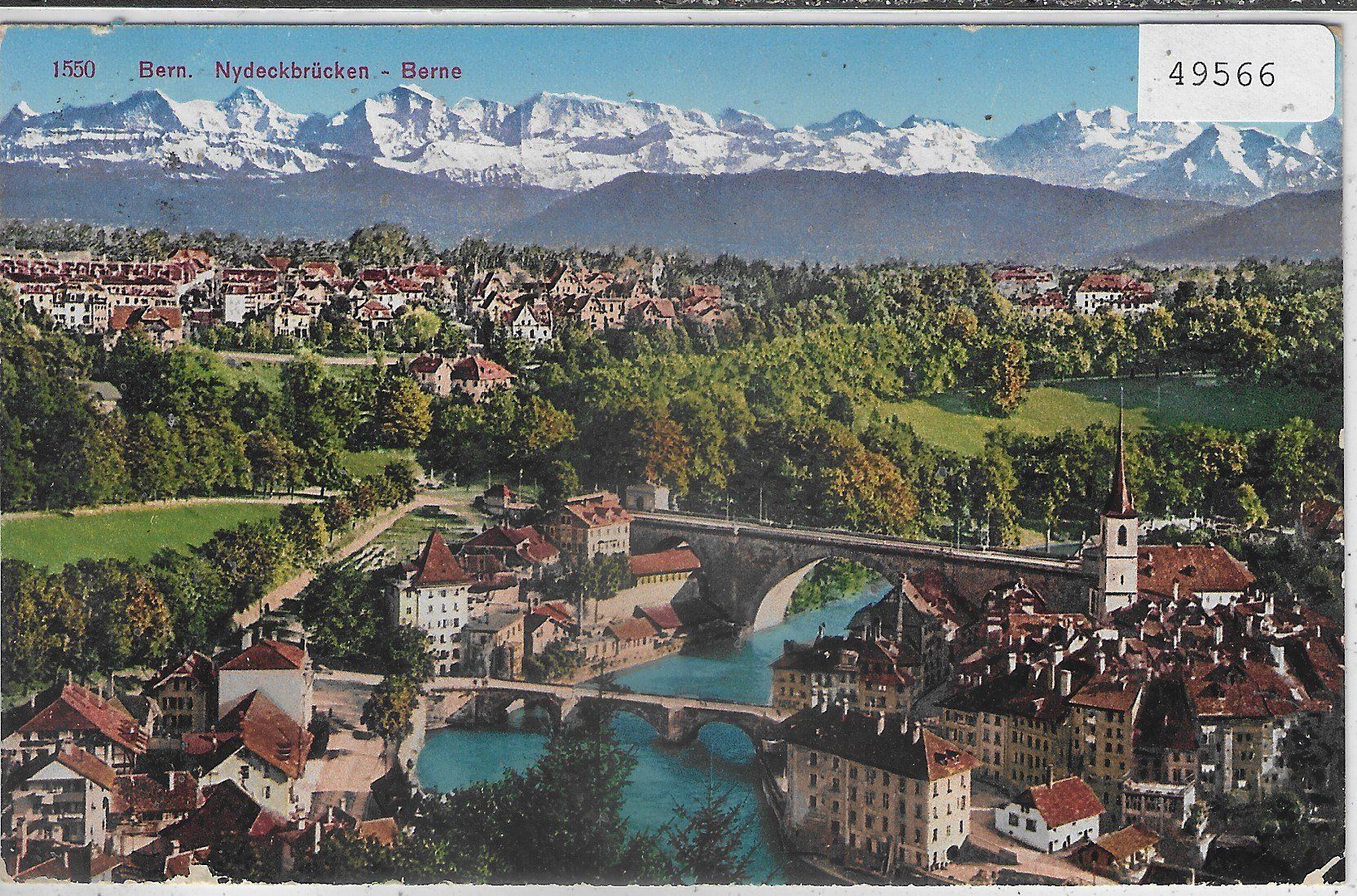 Cartes postales: Bern - Nydeckbrücken  Litho – D'occasion à Ettingen par Kartenplanet