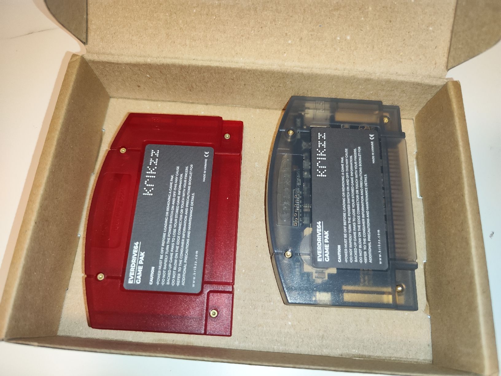 Spiele: Everdrive64 x7 mit rotem ersatzcase – Gebraucht aus Wil SG von Luli777 1