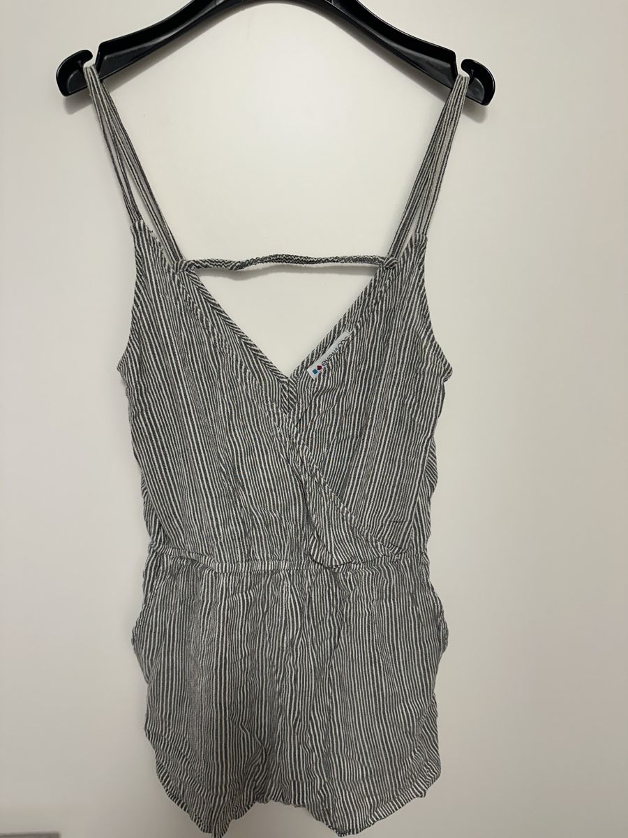 Jumpsuits: Jumpsuit - Even & Odd - weiss grau gestreift - L – Gebraucht aus Zug von tami12 1