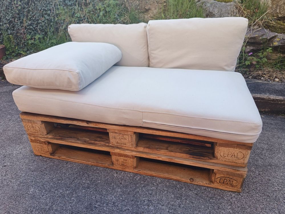 Outdoor Sofa, Euro Paletten Lounge Ikea für Balkon/Terrasse Kaufen