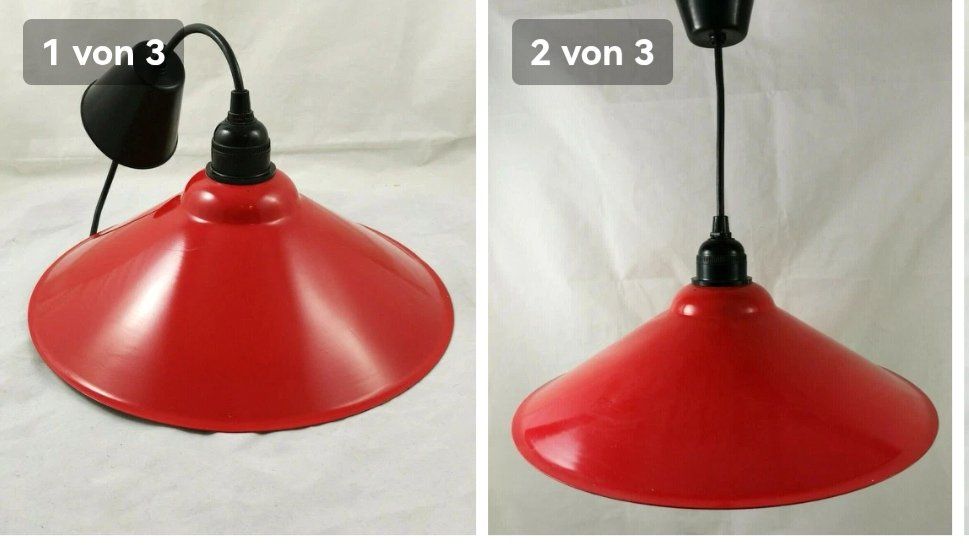 Ikea Lampadari & plafoniere: Vintage Lyra Lampe rot originalverpackt – Nuovo (secondo la descrizione) da Basel venduto da zimtstern16