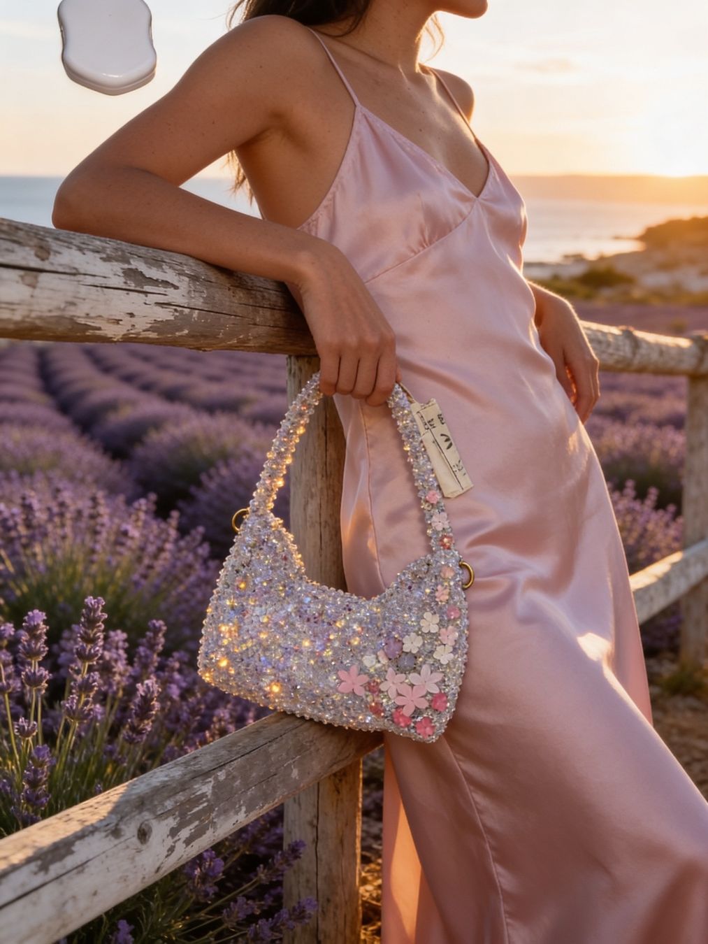 Borse da donna: Strass Handtasche aus Kristallperlen Event – Nuovo e nell'imballaggio originale da canobbio venduto da barbarb 1