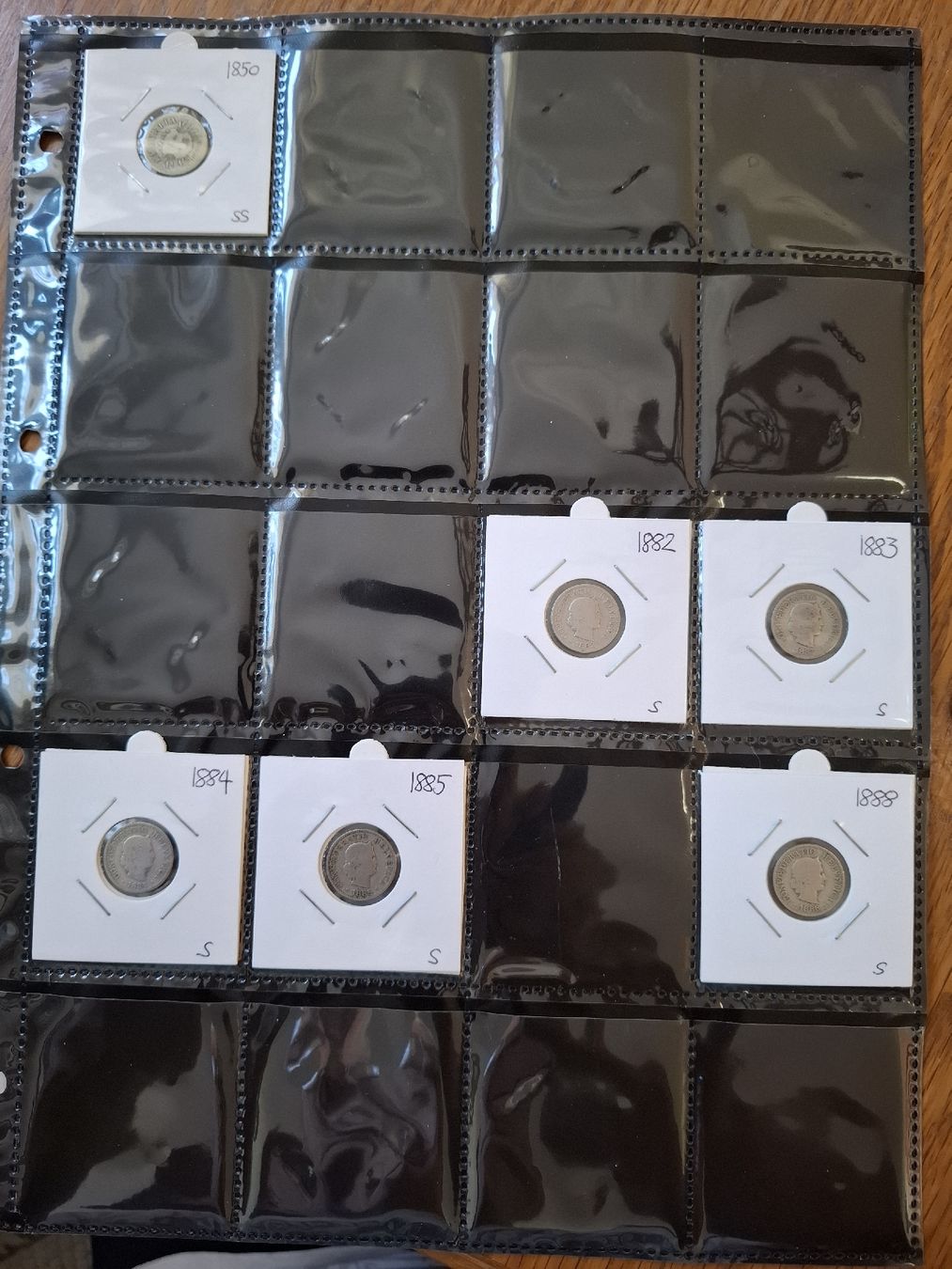 Alle Münzen: 5 Rappen Sammlung nr. 23 – Gebraucht aus Hunzenschwil von Hardrock6