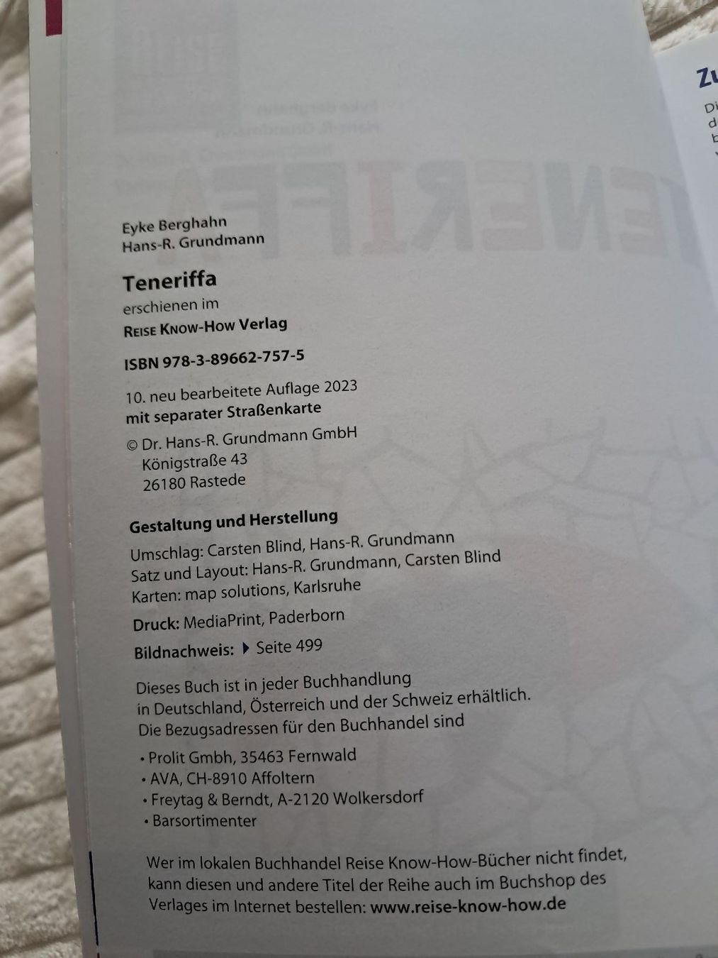 Libri: Reiseführer Teneriffa – Usato da Winterthur venduto da fabelwin 5