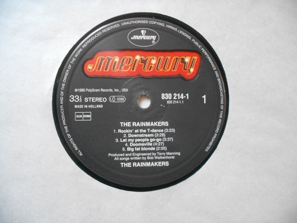 Schallplatten: THE RAINMAKERS – Gebraucht aus Bex von Giorgiob 3