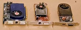 Retro Grafikkarten Set: NVIDIA GT530 + ATI HD 2400 + HD 2600