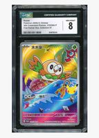 Rowlet CGC 8 Promo 019/30th-P First Partner - S. Chinese