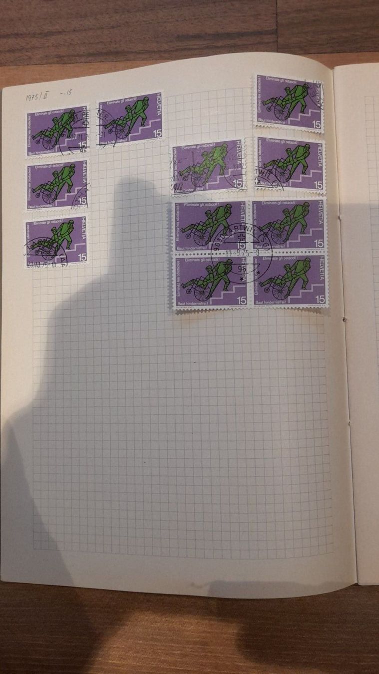 Alle Briefmarken: 1975-1976 – Gebraucht aus Balgach von SIMEON27 9
