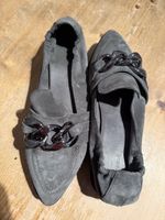 Wildleder mit Schnalle Plateau K&S 