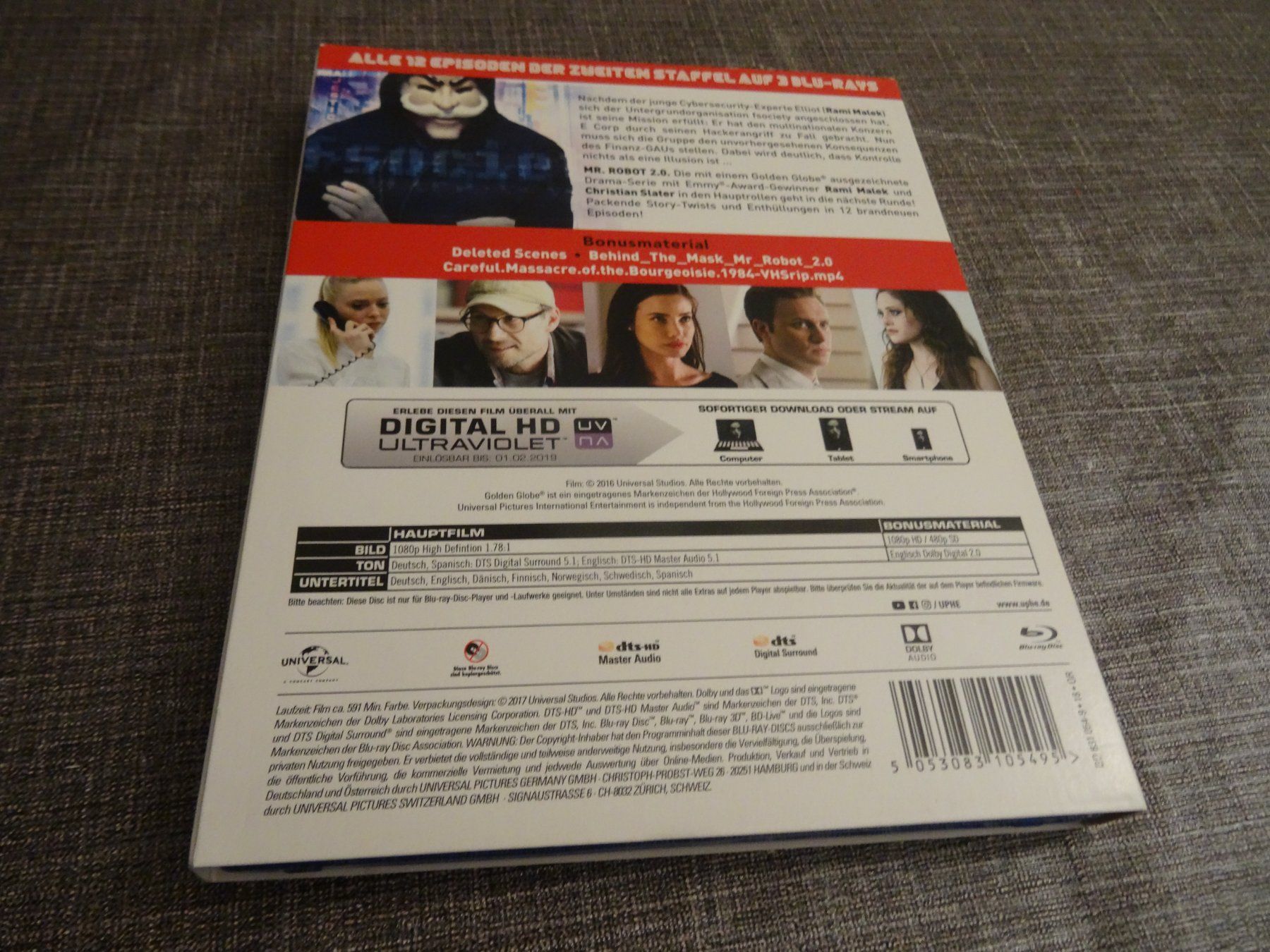 Tutti i DVDs: Mr. Robot Staffel 2.0 2 Blu-ray – Usato da Olten venduto da Disc-Verkauf 1