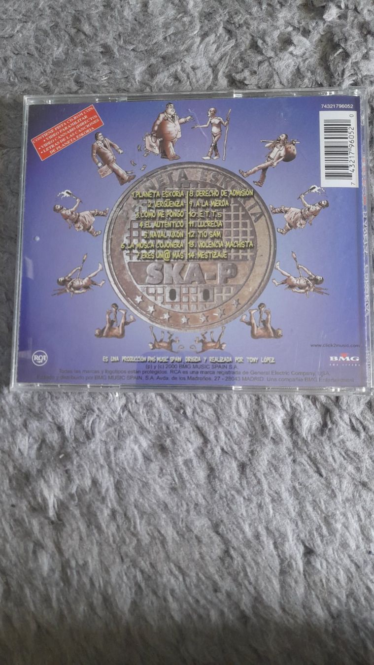 CD: SKA-P     PLANETA ESKORIA    CD – Usato da Wetzikon ZH venduto da Ramones01 1