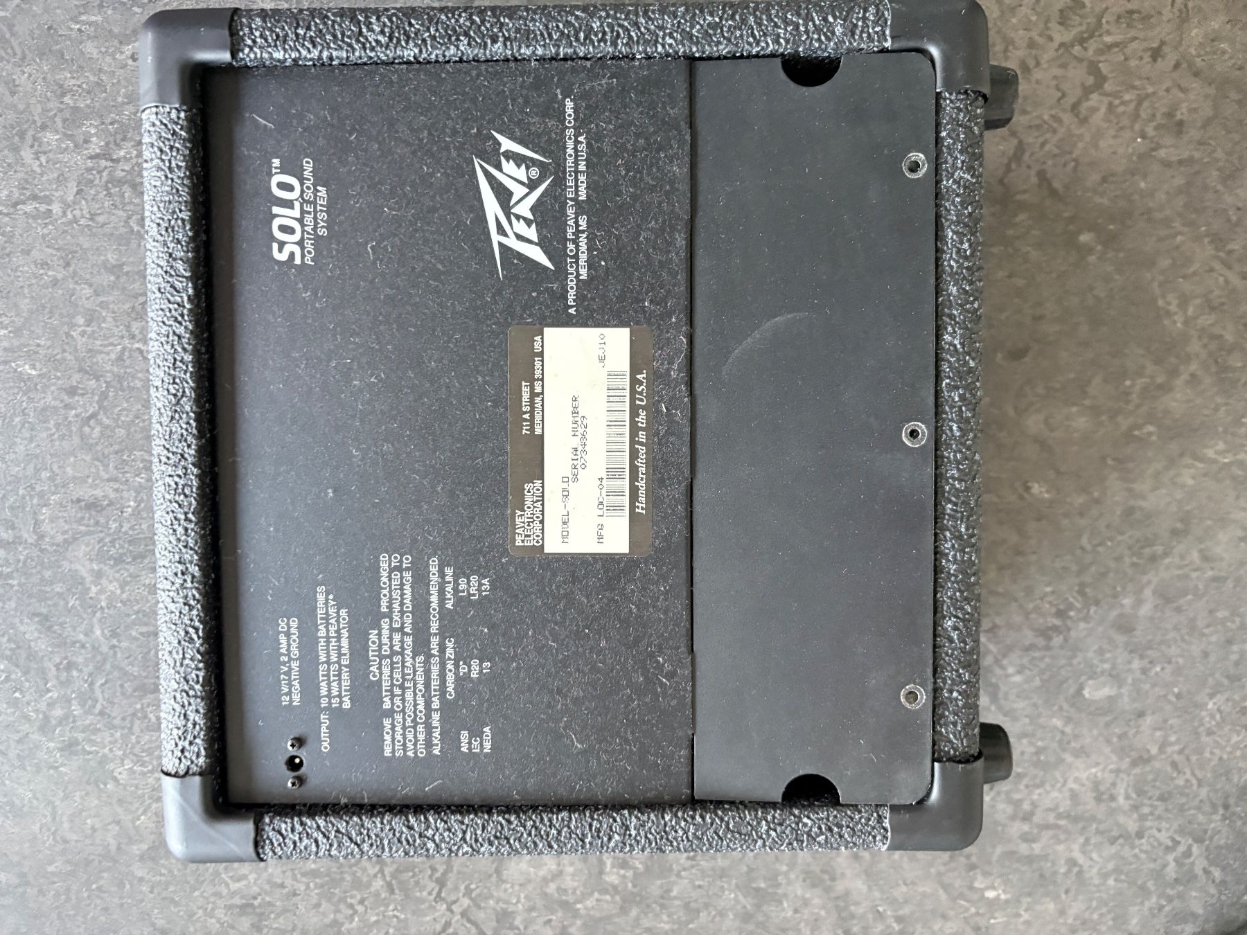 Peavey Amplificatori: Peavey Portable Sound System – Usato da Bern venduto da Videon 3