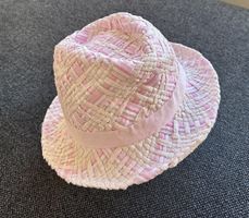 49 cm ☀️ rosa Sommerhut Hut Strohhut