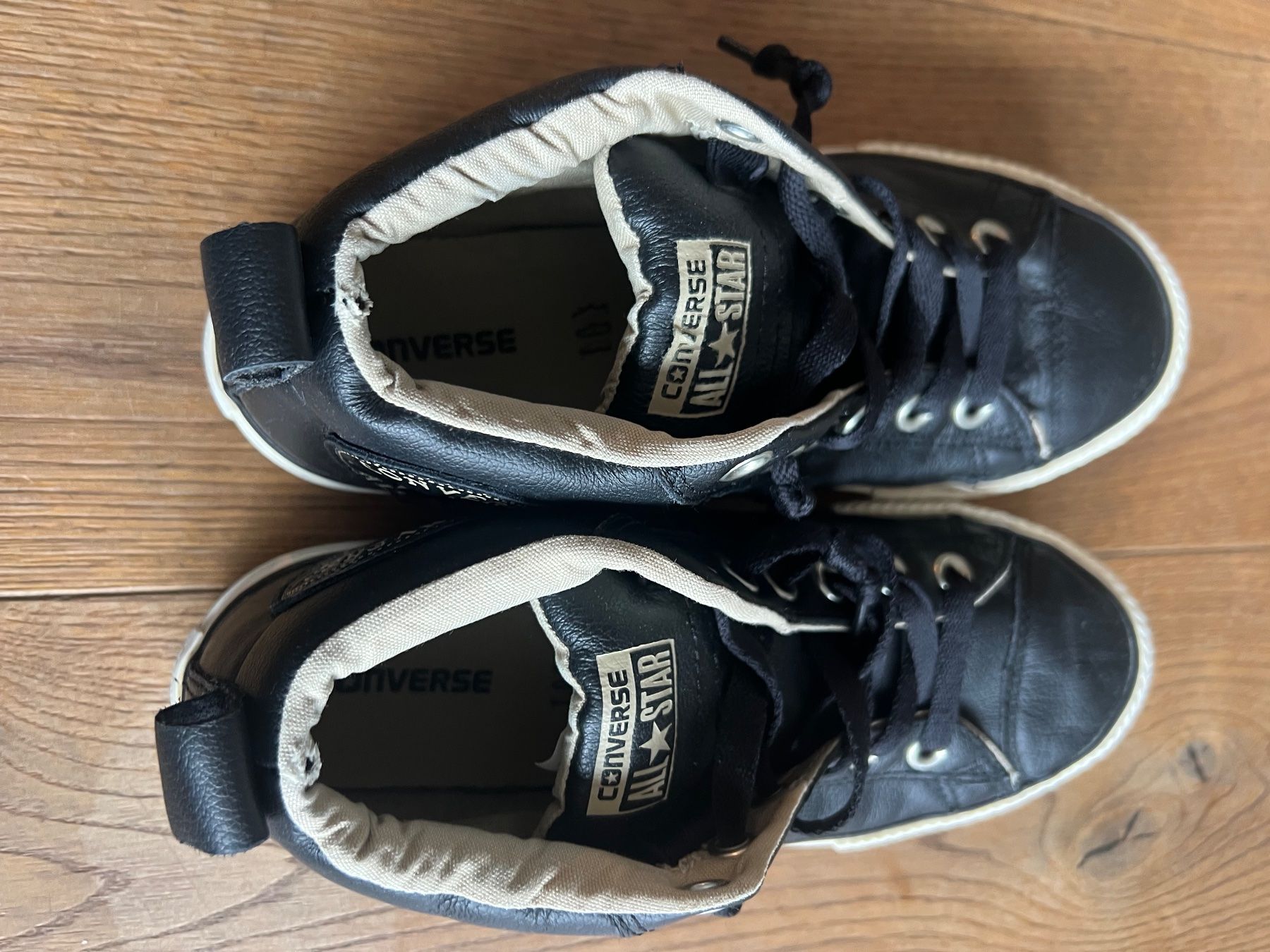 Converse Scarpe per ragazzi: Converse All Star schwarz hightop Gr37.5 – Usato da Uerikon venduto da Saffagirl 1