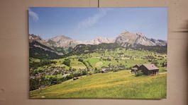 Toggenburg in Grossformat Leinwand 120x80