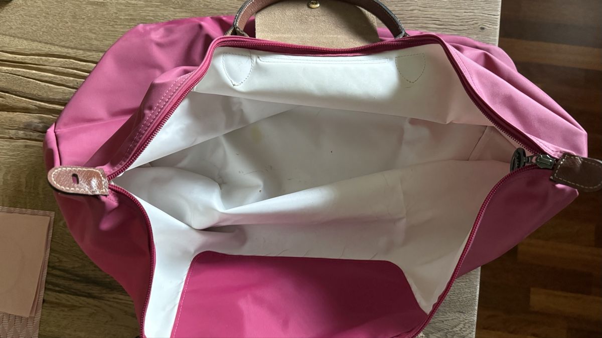 Longchamp Borse: Rosa Longchamp Le Pliage Reisetasche – Usato da Zürich venduto da Mfasti 2
