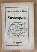 Landkarte 1 : 50 000 Sustenpass 1928