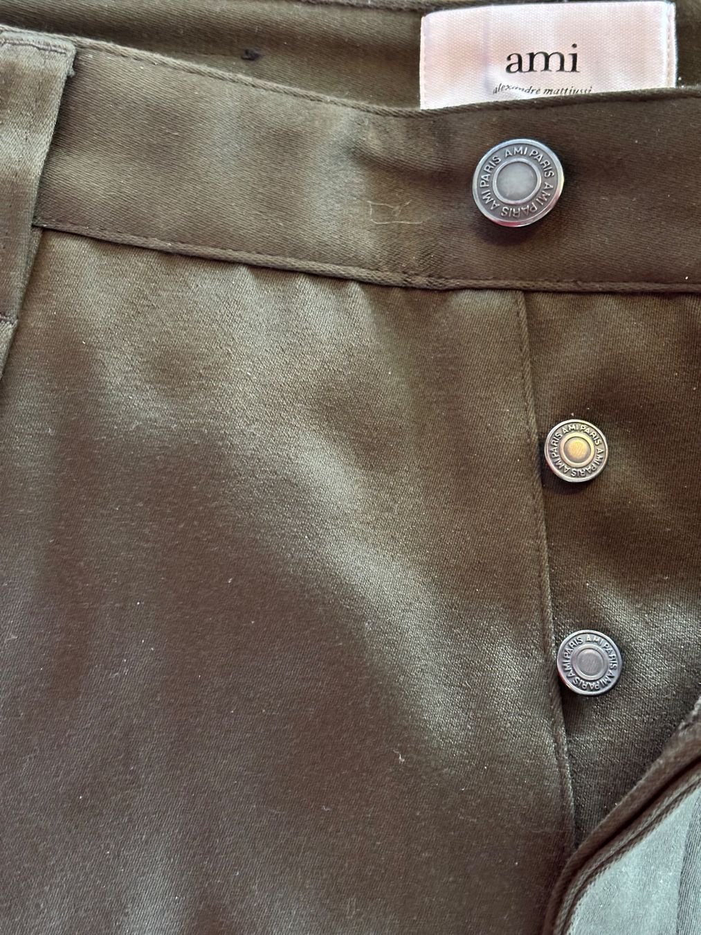 Pantaloni: PANTALON AMI LOOSE FIT – Nuovo (secondo la descrizione) da Essertines-Yverdon venduto da aureljos_pics 4