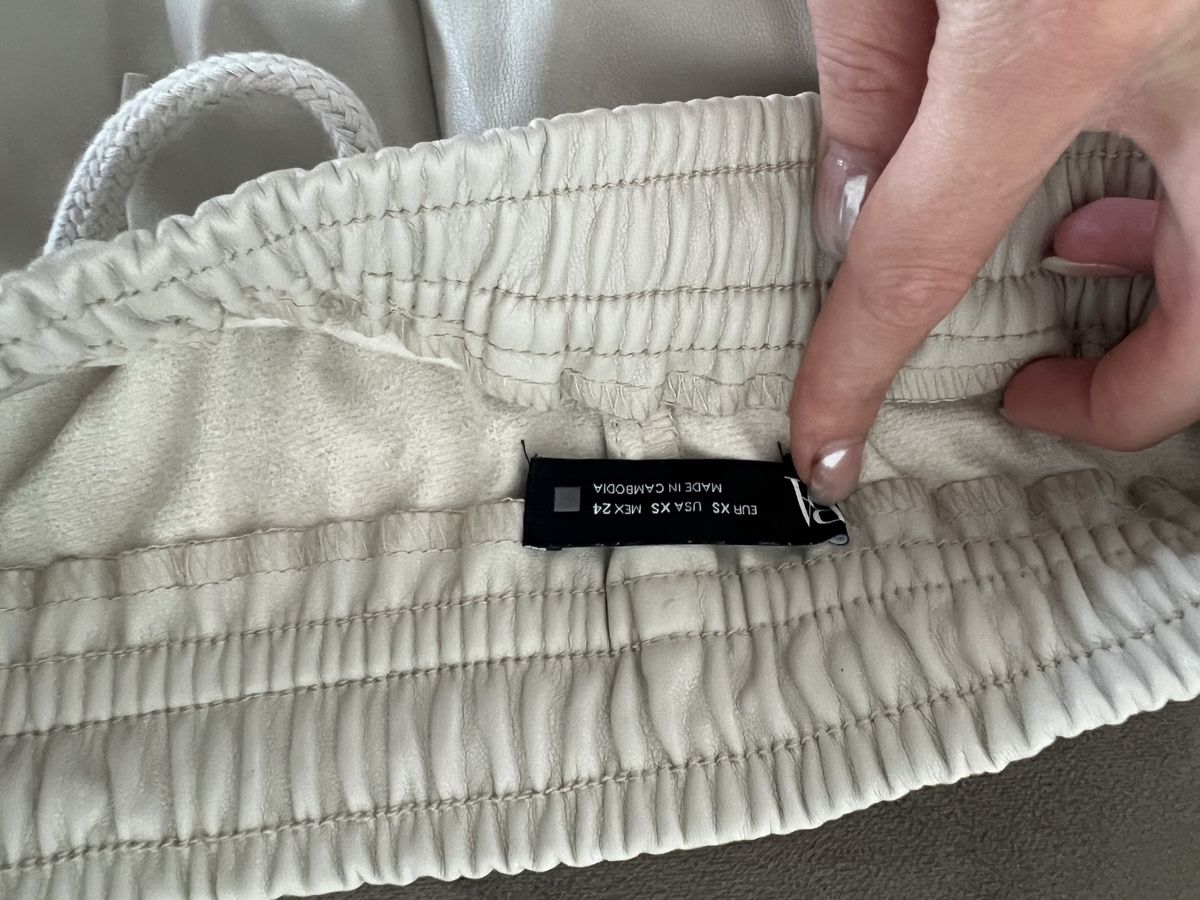 Tessuti: Lederstoffhose Zara – Usato da Hägendorf venduto da Mocca72 1