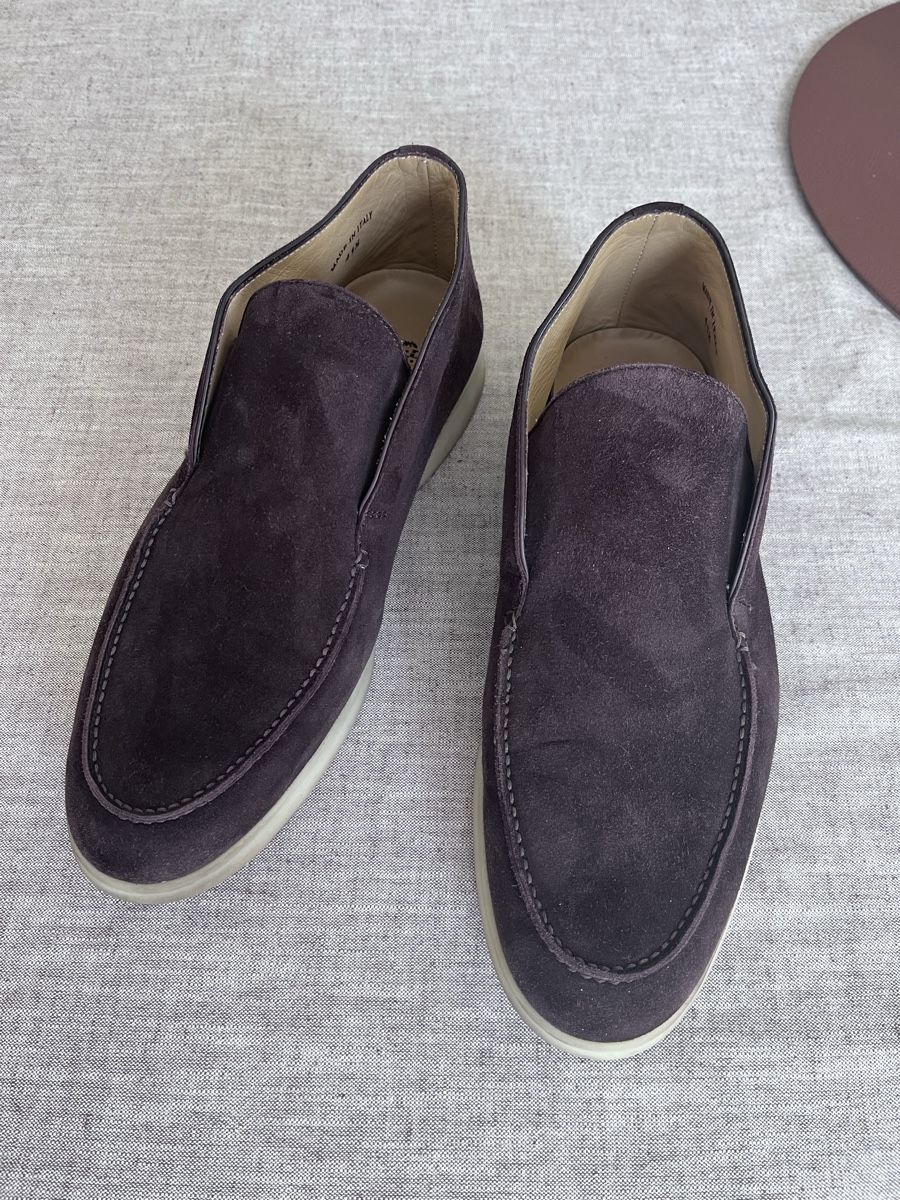 Loro Piana Scarpe da uomo: Loro Piana Open Walk boots Chocolate – Usato da Boudry venduto da martin8mum