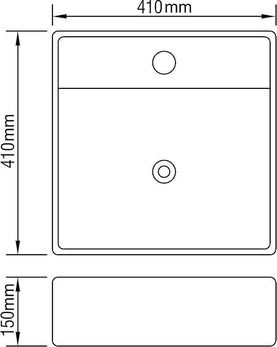Spülbecken & Waschbecken: Waschtisch 41cm x 41cm – Neu und originalverpackt aus Muttenz von filouremo 3