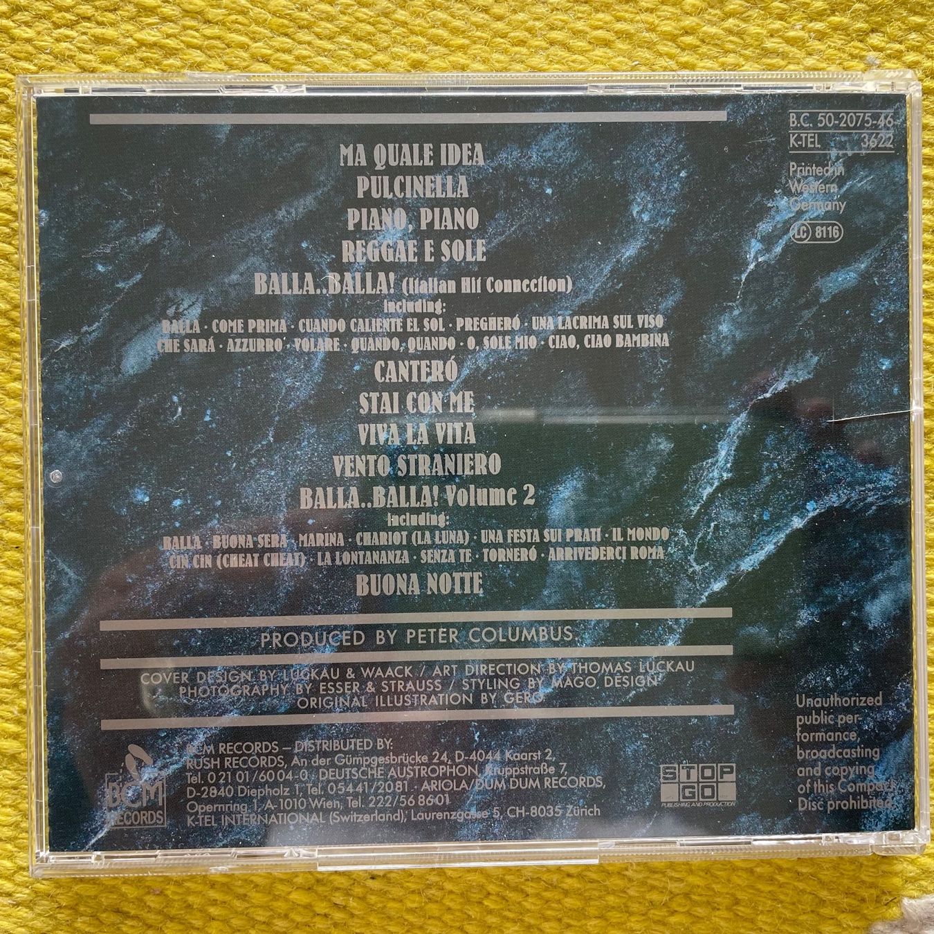 CDs: FRANCESCO NAPOLI-BALLA….THE FIRST DANCE – Gebraucht aus Rorschacherberg von CD-Roli 1