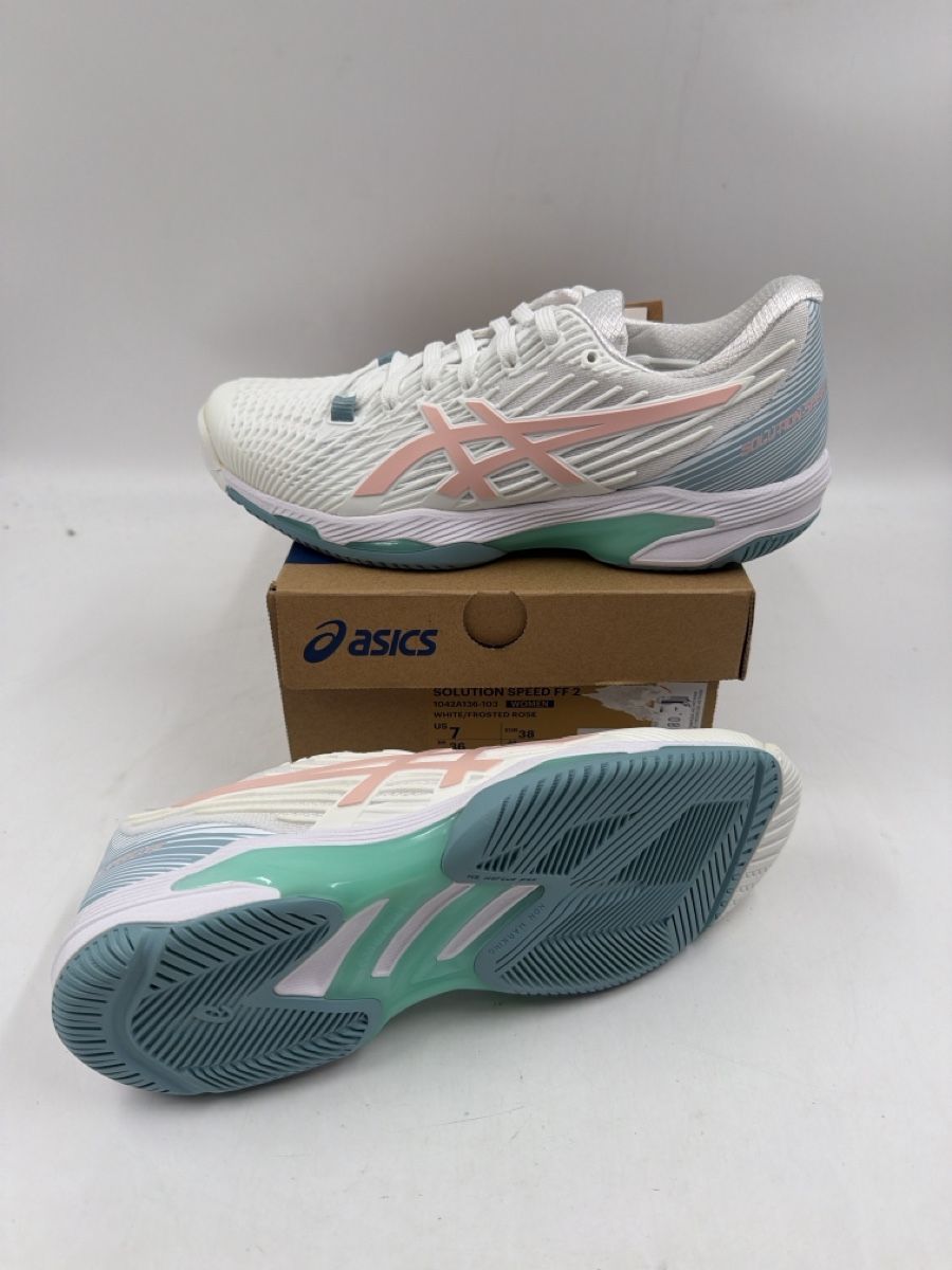 Asics Scarpe da donna: Asics Tennisschuhe Solution Speed FF 2, Gr. 38 Neu! – Nuovo e nell'imballaggio originale da Sirnach venduto da Fkobi 6