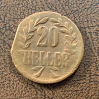 20 Heller Deutsch Ost Afrika 1916