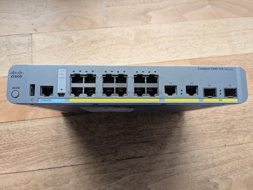 Cisco Catalyst 3560-CX Series Switch (Gebraucht) in Zürich für CHF 55 ...