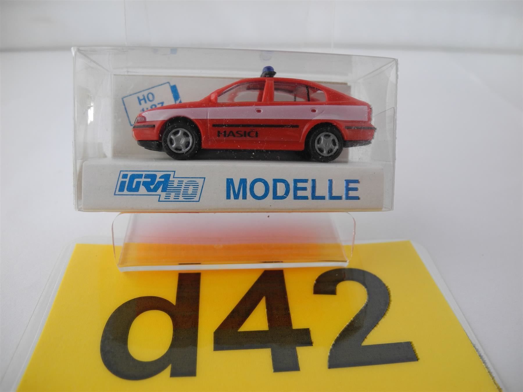 Modellini d'auto: Igra  862 Bahnfeuerwehr HO, Nr. d42 – Nuovo e nell'imballaggio originale da Kottwil venduto da Crazyrolf
