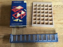 Teigformer-Set Ernesto 4-tlg. Raviolischablone und Täschler