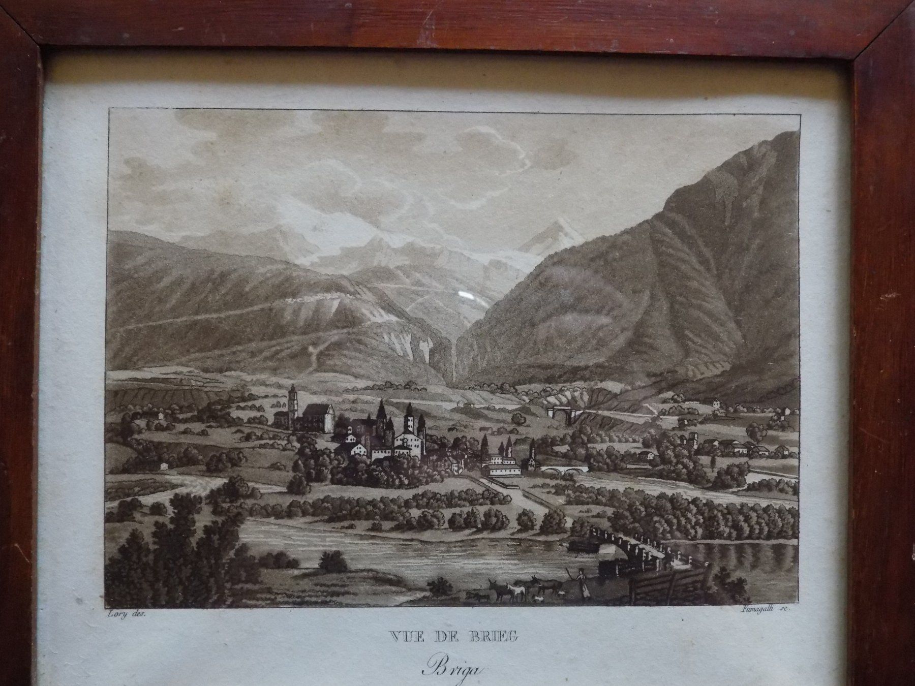 Gravures: Brig Wallis selten – D'occasion à Risch par Rischli15 1