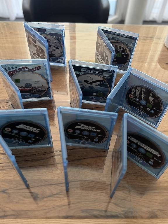 Tutti i DVDs: Fast & Furious 1-8 Blu-ray Sammlung / Box Set – Usato da Unterentfelden venduto da Mr.Dox 1