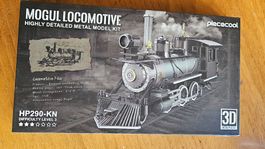 3D Metall Modellbau-Puzzle.Piececool Mogul Lokomotive.