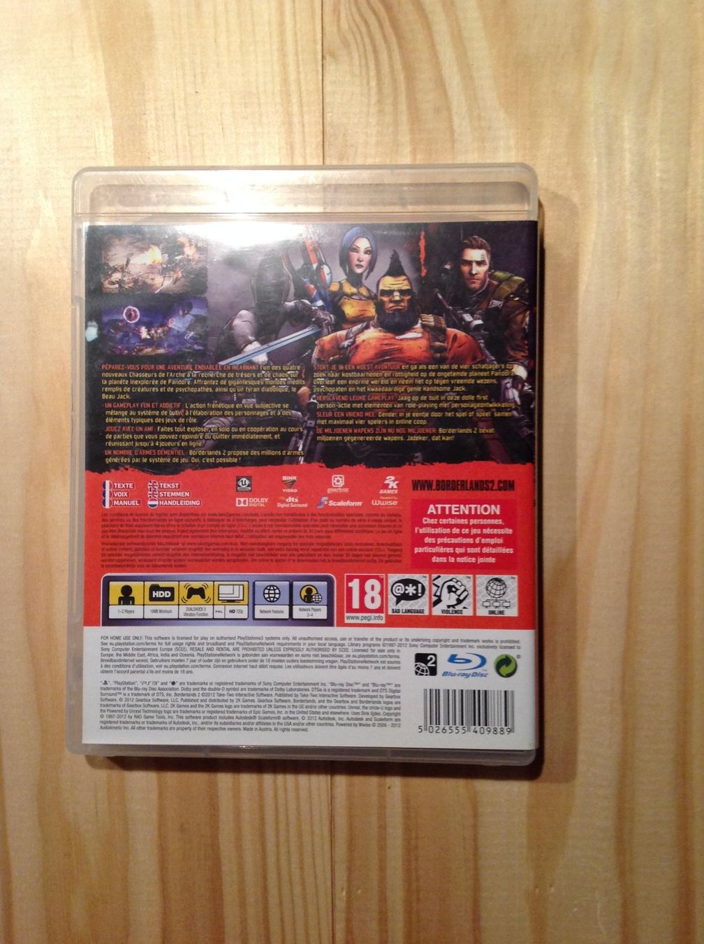Spiele: jeux PS 3 - Borderlands 2 – Gebraucht aus Vuiteboeuf von broticaire 1